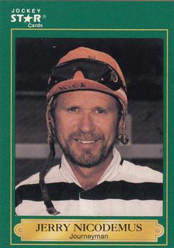 1991 Jockey Star Jockeys #150 Jerry Nicodemus Front